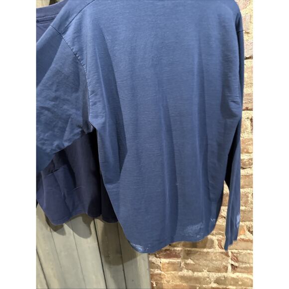 Vintage Rowing Long Sleeved Lot of 2 Tee Shirts Navy Single Stitch Size XL & XXL - Picture 8 of 16